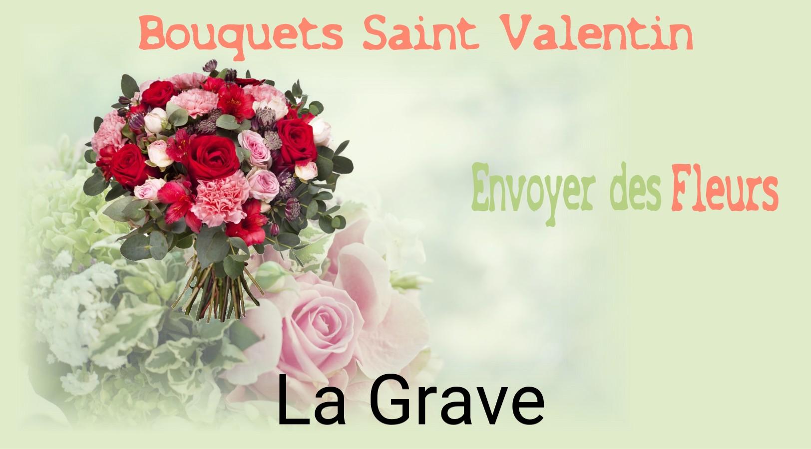 Roses de Saint-Valentin livrées à La Grave